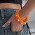 occidental style exaggeratingins wind width bangle  fashion Irregular imitate Pearlracelet