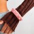 occidental style exaggeratingins wind width bangle  fashion Irregular imitate Pearlracelet