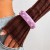 occidental style exaggeratingins wind width bangle  fashion Irregular imitate Pearlracelet