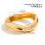 occidental style exaggeratingins Metal surface bangle woman  punk Irregular openingracelet