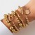 occidental style temperament imitate Pearl bracelet set ins wind beadsbracelet