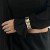 occidental style fashionins wind beads bamboo bracelet set  Metal surface tube