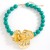 occidental style brief fashion three-dimensional big flower necklace  creative handmade beads lady day 