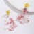  christmas christmas tree plates sequin earring  fashion trend brilliant earrings