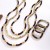  fashion multilayer bracelet necklace set  creative splice bamboo lady
