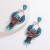  personality fashion creative style samll earrings  handmade beads sequin lady earring