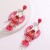  personality fashion creative style samll earrings  handmade beads sequin lady earring