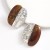 occidental style fashion wind retro earrings  resin splice wind ear stud