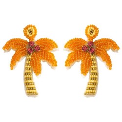 occidental style fashion summer day handmade beads tree earrings  creative per..