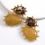  personality retro trend Cowboy wind drop resin gem earrings   lady temperament Earring