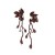 new medium wind three-dimensional flower flowers long style tassel earrings color high Earring