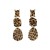 occidental style leopard retro brief personality fashion long style earrings Alloy Acrylic woman Earring