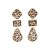 occidental style leopard retro brief personality fashion long style earrings Alloy Acrylic woman Earring
