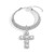 occidental style exaggerating row diamond cross Collar  high personality necklace woman