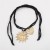  personality trend Alloy sun flower pendant love creative color long necklace