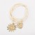  personality trend Alloy sun flower pendant love creative color long necklace