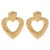 E occidental style retro Metal Earring  personality all-Purpose drop heart-shaped ear stud