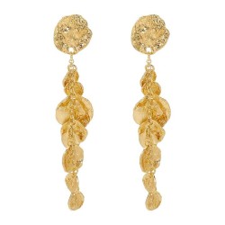 E occidental style wind Metal fashion Earring  retro personality long style pe..