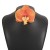 occidental style Country style imitate butterfly flowers ear stud woman  sweet exaggerating wind flowers necklace