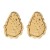 E retroins wind earrings  brief wind Irregular Metal ear stud woman