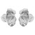 E exaggerating three-dimensional retro ear stud  occidental style Metal textured flowers flower Earring