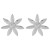 E occidental style leisure wind retro exaggerating sun flower earrings  Metal textured flowers ear stud woman