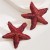 occidental style samll starfish earrings color fully-jewelled ear stud fashion high wind Earring