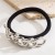 occidental style temperament geometry Metal high elasticity wind circle personality Double hollow half Modeling