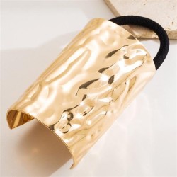 Korean style fashion brief geometry Metal rope personality high Ladies tempera..