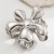 occidental style flowers Metal head hair clip personality flowers geometry fashion
