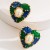 occidental style trend fashion love ear stud retro high embed Pearl elegant all-Purpose earrings Earring