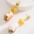 occidental style earrings exaggerating retro Oval resin long style ear stud woman fashion classic style all-Pur