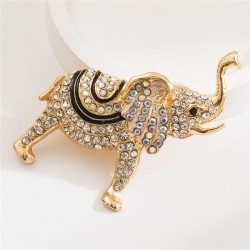 occidental style trend long diamond brooch creative cartoon lovely temperament..