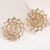 occidental style exaggerating personality geometry Round earrings diamond fashion new classic all-Purpose ear s
