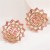 occidental style exaggerating personality geometry Round earrings diamond fashion new classic all-Purpose ear s
