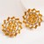 occidental style exaggerating personality geometry Round earrings diamond fashion new classic all-Purpose ear s