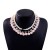 fashion multilayer Pearl necklace pure handmade bow necklace exaggerating temperament clavicle chain