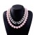 fashion multilayer Pearl necklace pure handmade bow necklace exaggerating temperament clavicle chain