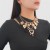 Metal multilayer love pendant charm lady necklace occidental style