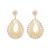 Bohemia exaggerating earrings womanins wind exaggerating handmade weave earrings