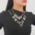 multilayer Metal retro love pendant Bohemian style lady charm necklace occidental style