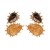 resin lady temperament earrings occidental style