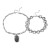 two ethnic style retro natural pendant temperamentI wind lady necklace chain samll