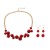 beads retro necklace clavicle chain temperament agate high lady set occidental style