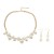 beads retro necklace clavicle chain temperament agate high lady set occidental style