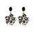 leopard trend flowers pendant lady temperament earrings occidental style earrings