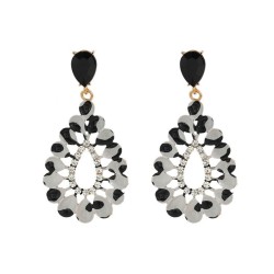 drop pendant exaggerating leopard temperament lady earrings earrings