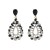 drop pendant exaggerating leopard temperament lady earrings earrings