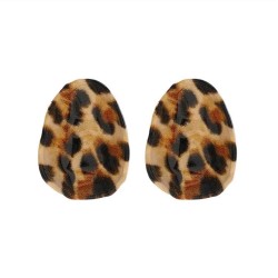  retro samll leopard resin Autumn and Winter temperament exaggerating personal..
