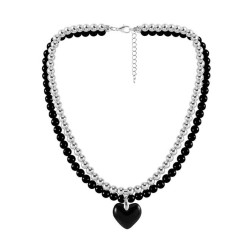 occidental style  fresh sweet love pendant necklace woman